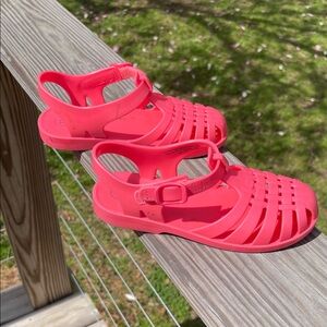 Cat&Jack pink sandals girls size 11